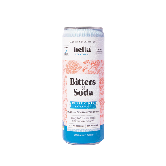 Hella Bitters & Soda Classic Dry Aromatic Non-Alc