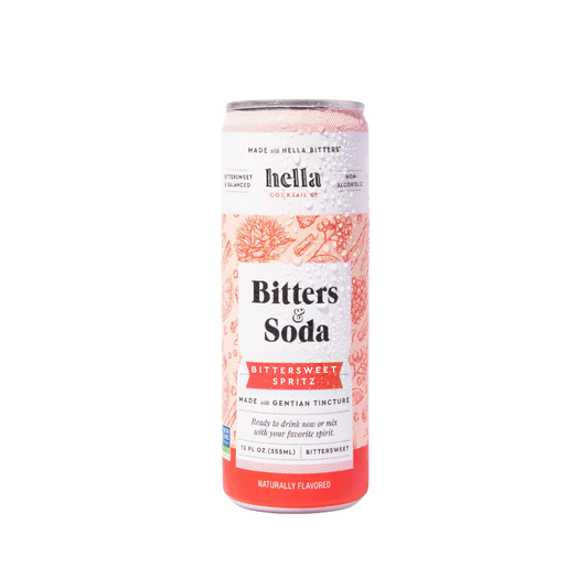Hella Bitters & Soda Spritz Aromatic Non-Alc